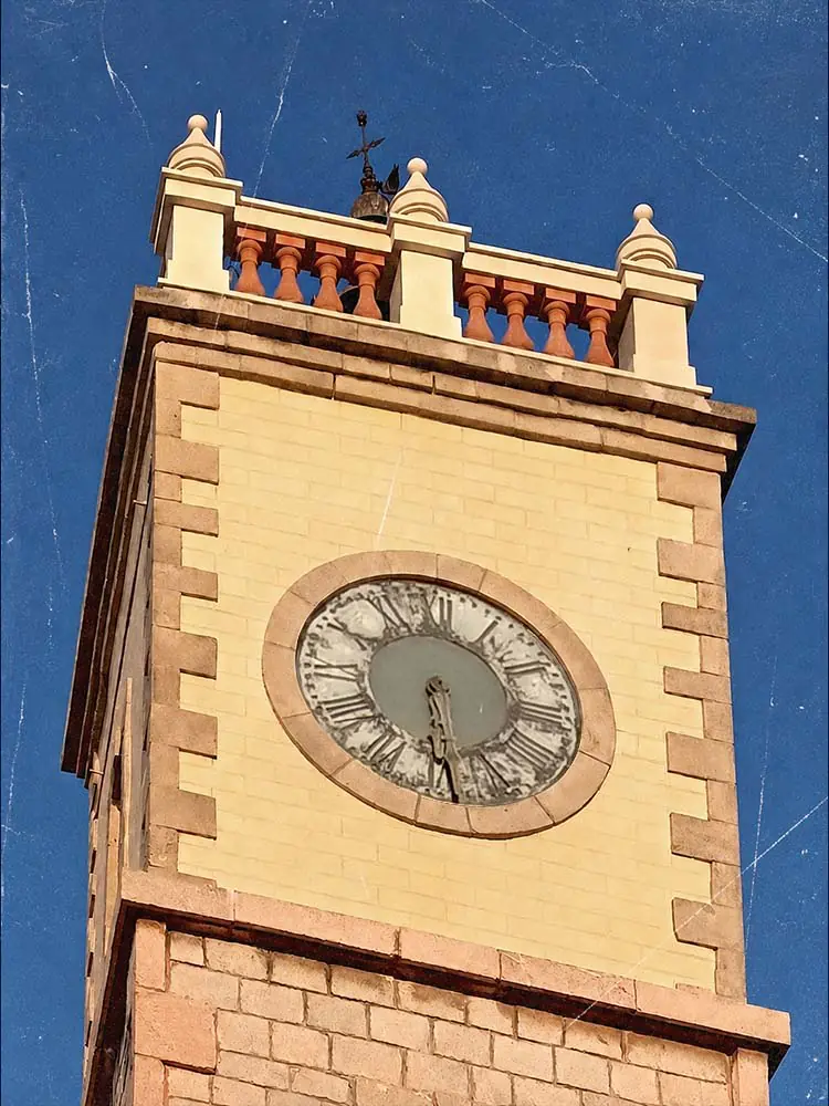 Horloge avant restauration